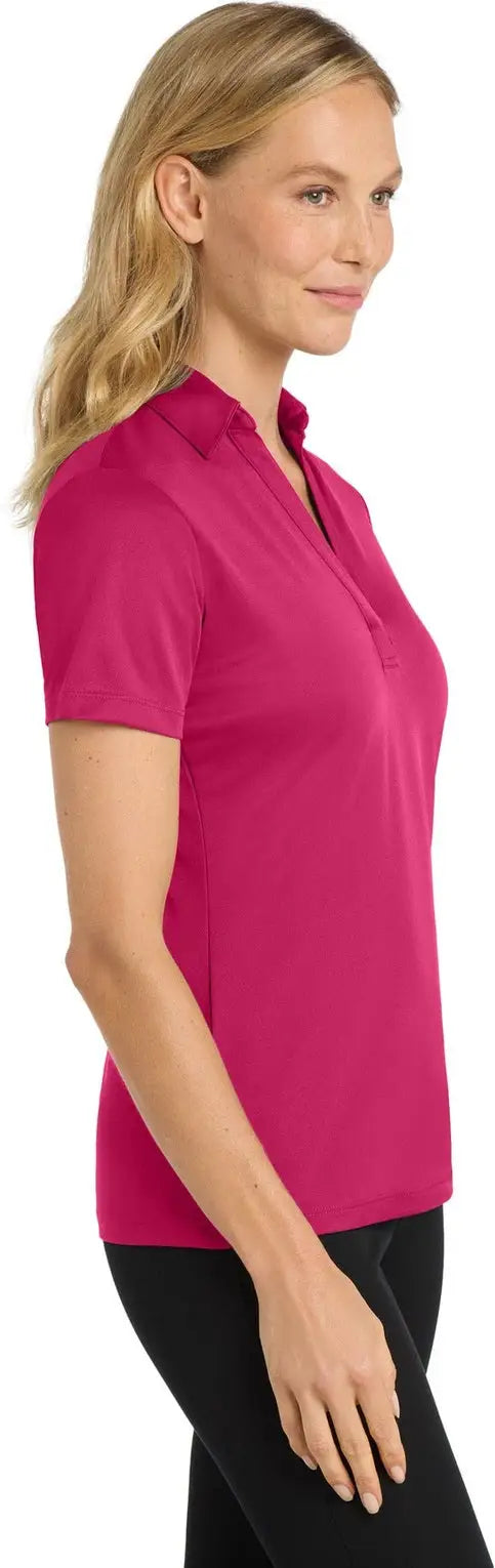 Port Authority L540 Women’s Silk Touch Performance Polo - Pink Raspberry
