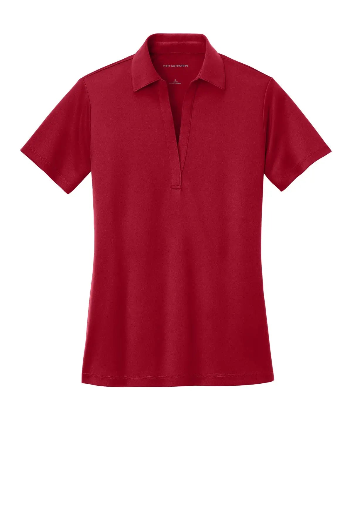 Port Authority L540 Women’s Silk Touch Performance Polo - Red