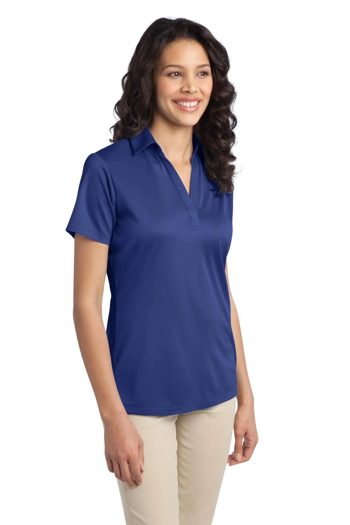 Port Authority L540 Women’s Silk Touch Performance Polo - Royal