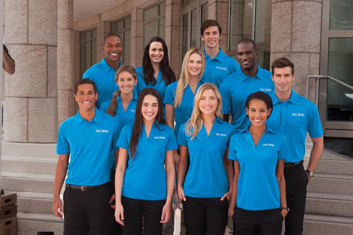 Port Authority L540 Women’s Silk Touch Performance Polo - Steel Gray