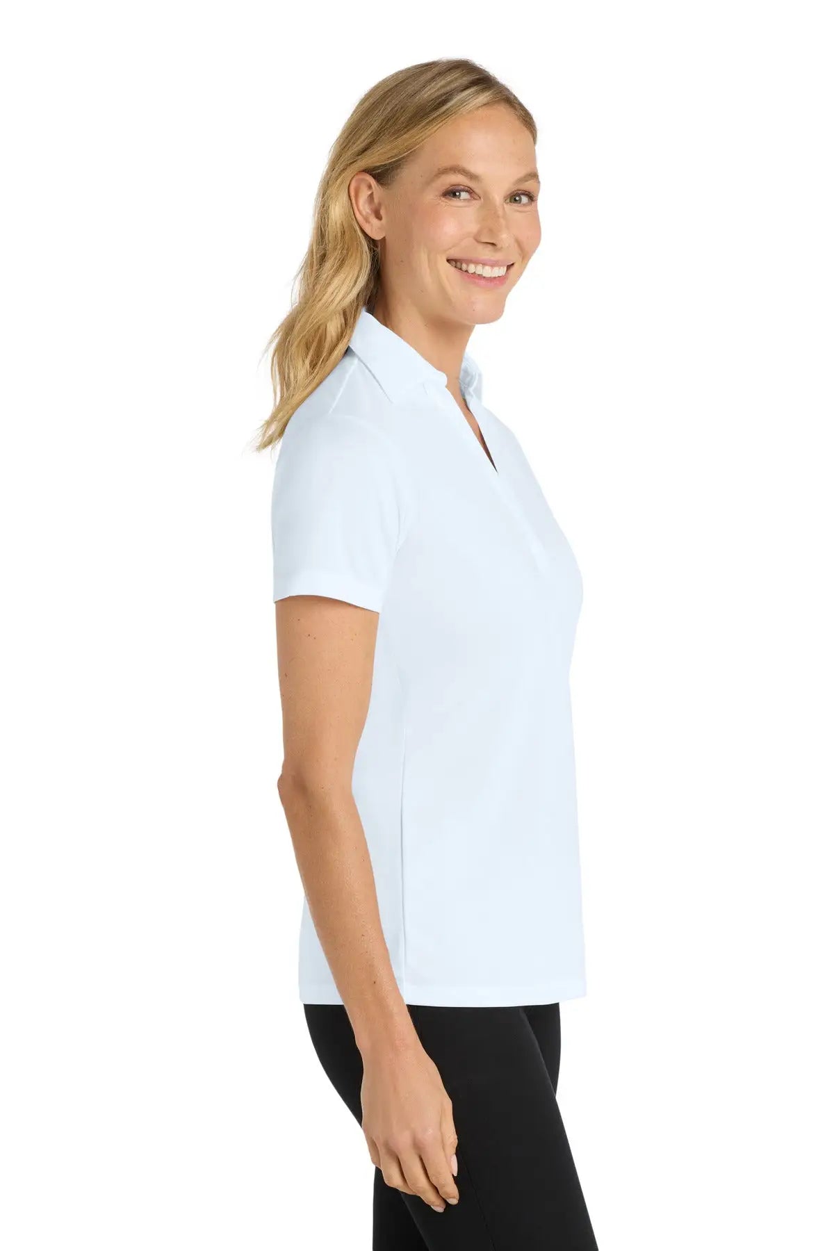 Port Authority L540 Women’s Silk Touch Performance Polo - White