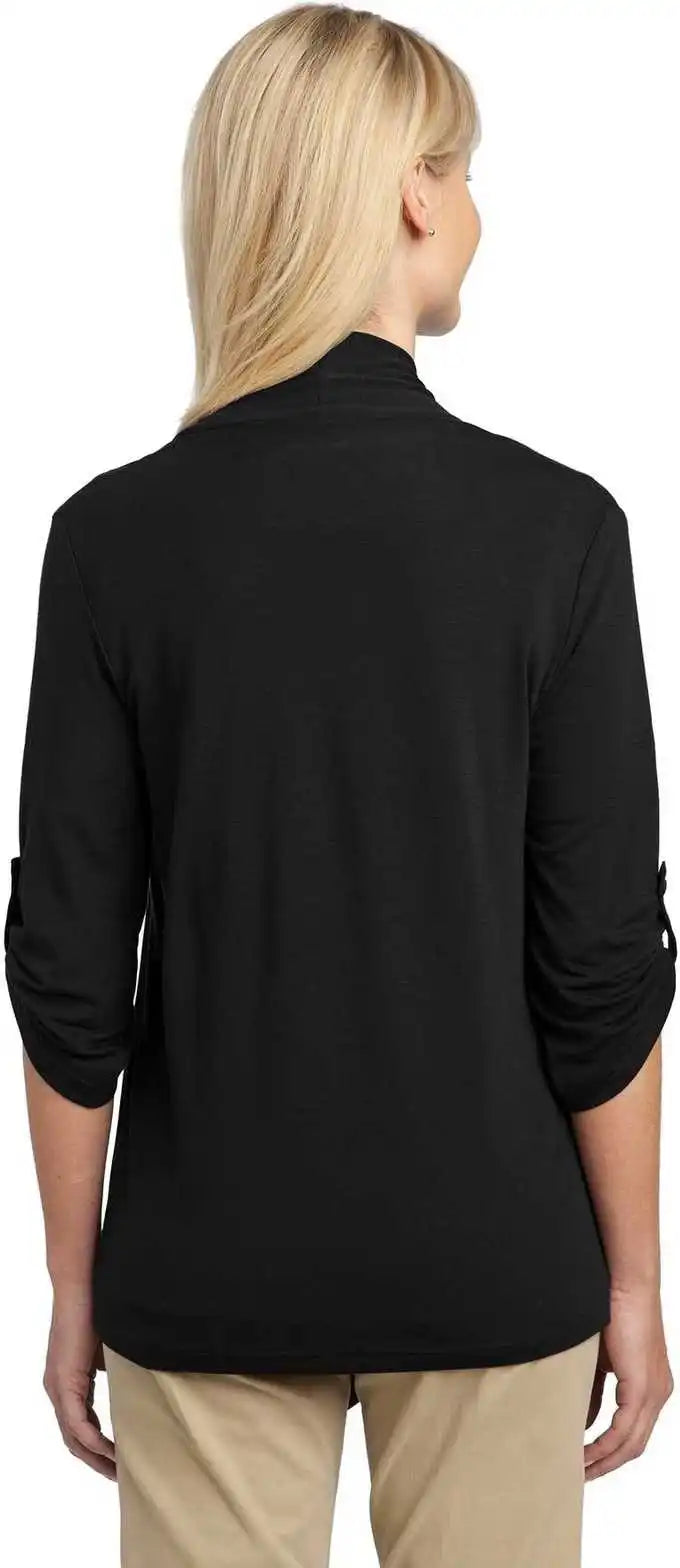 Port Authority L543 Ladies Concept Shrug Black