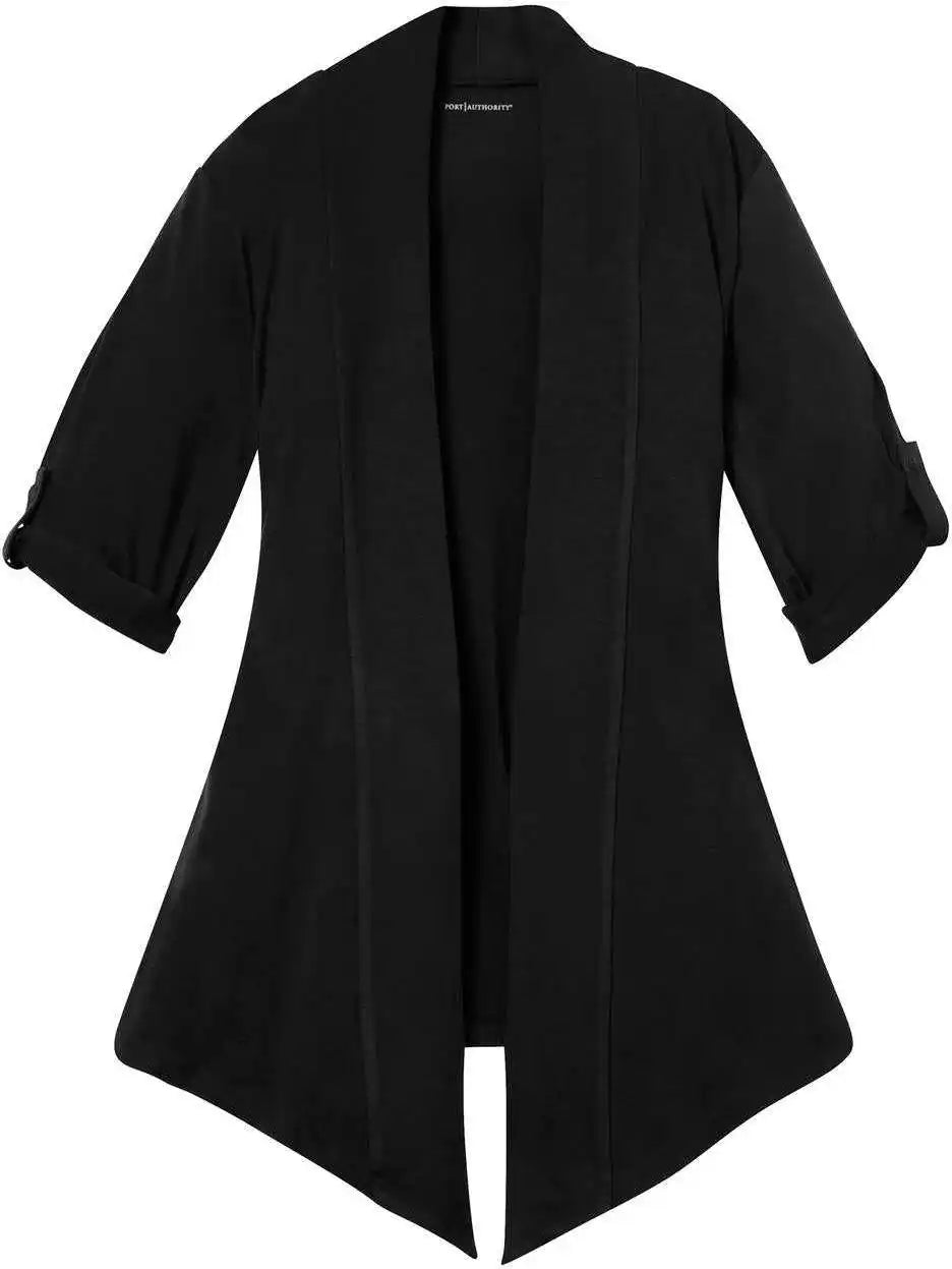 Port Authority L543 Ladies Concept Shrug Black
