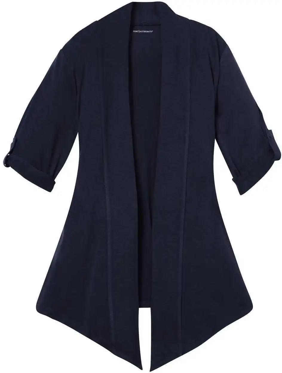 Port Authority L543 Ladies Concept Shrug Dress Blue Navy