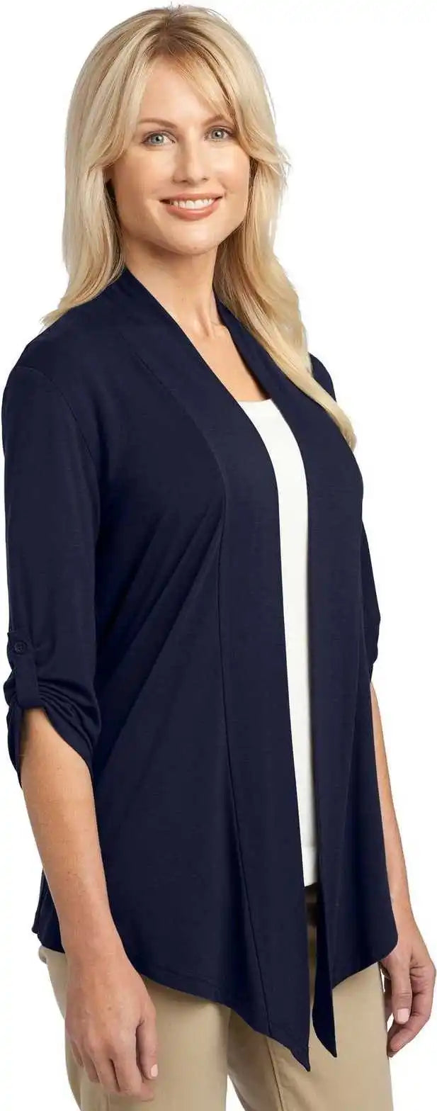 Port Authority L543 Ladies Concept Shrug Dress Blue Navy