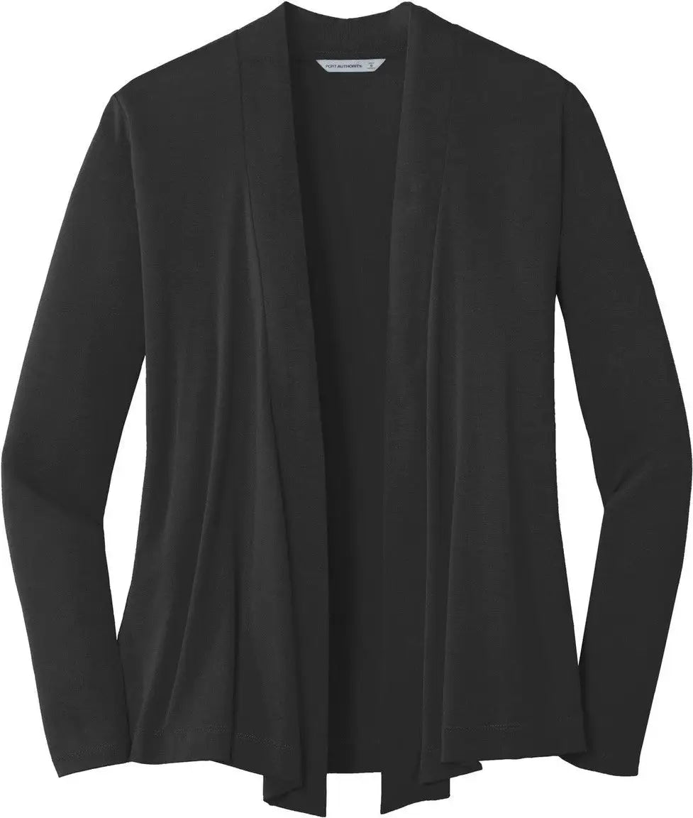 Port Authority L5430 Women’s Concept Open Cardigan - Black