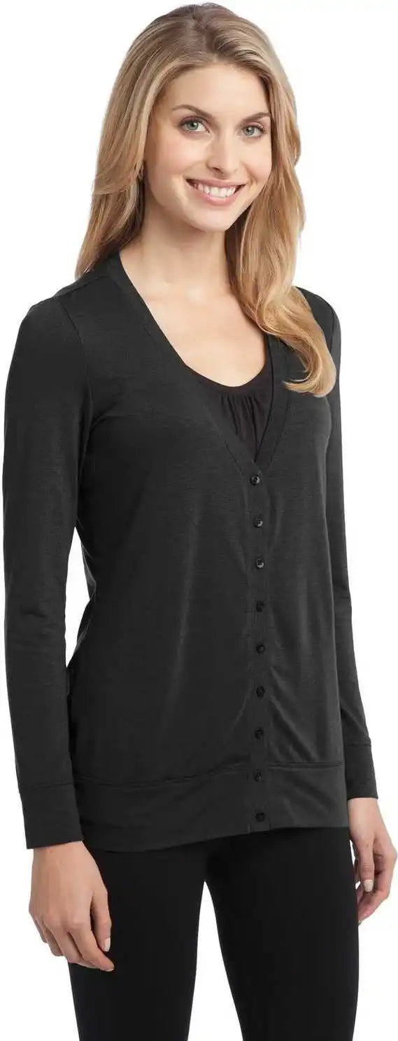 Port Authority L545 Ladies Concept Cardigan Black