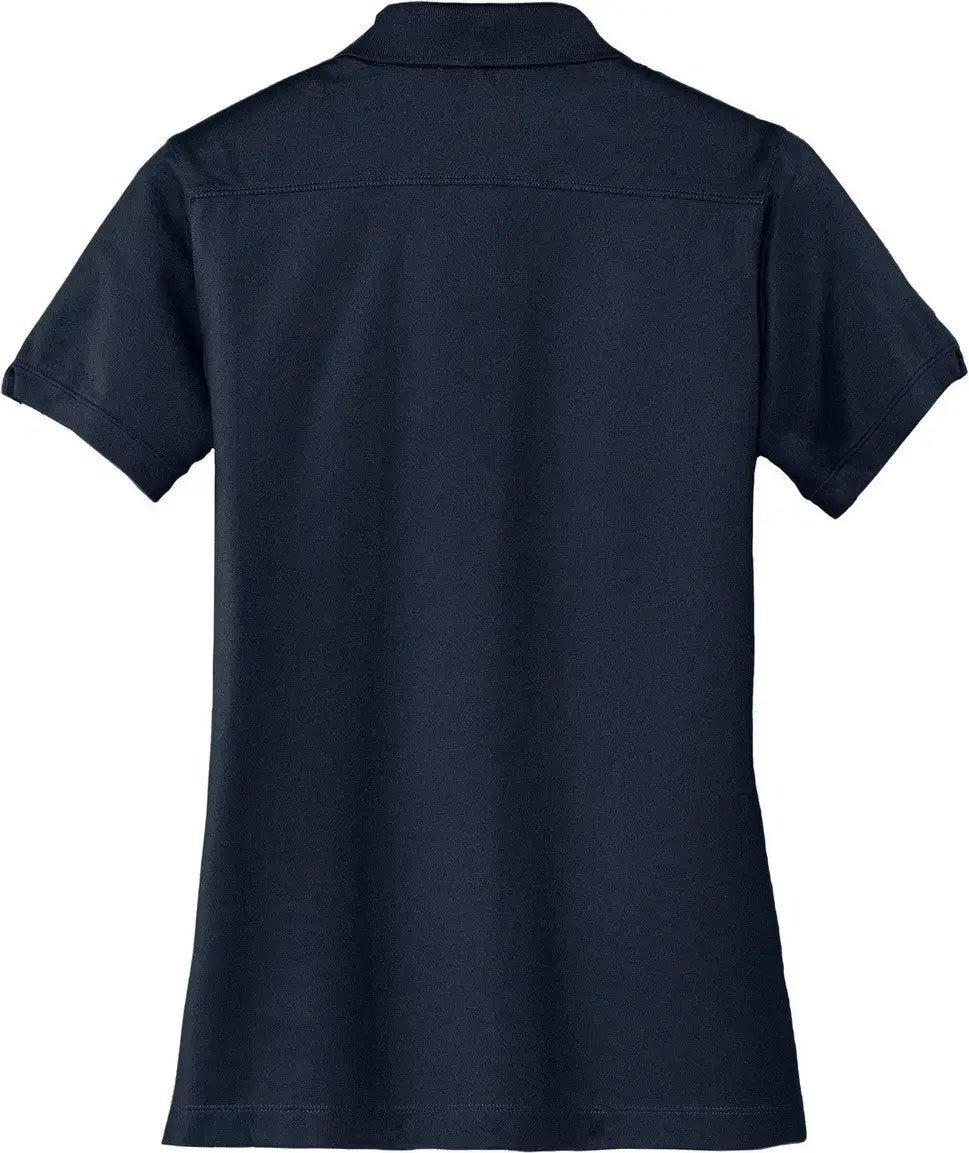 Port Authority L555 Women’s Stretch Pique Polo - Dress Blue Navy - Ladies Xs