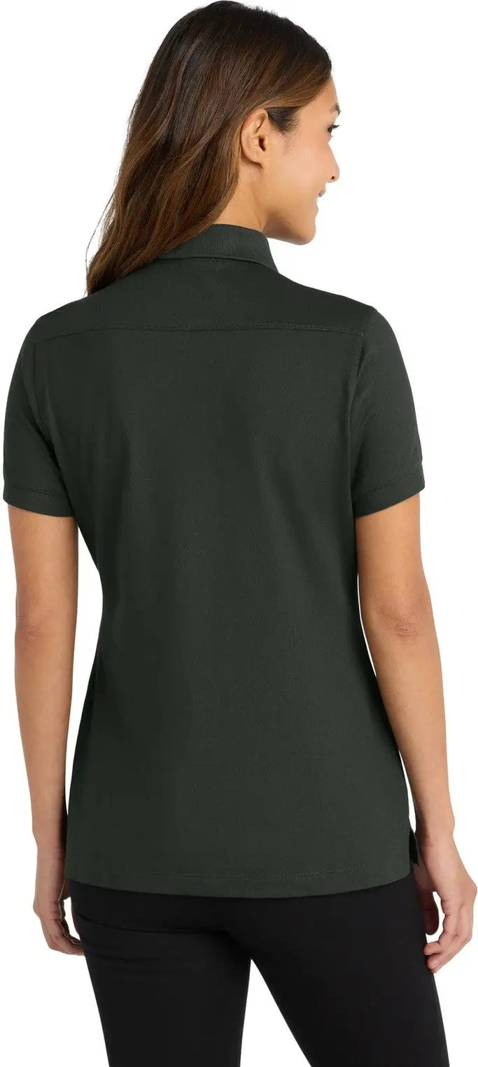 Port Authority L555 Women’s Stretch Pique Polo - Gray Smoke