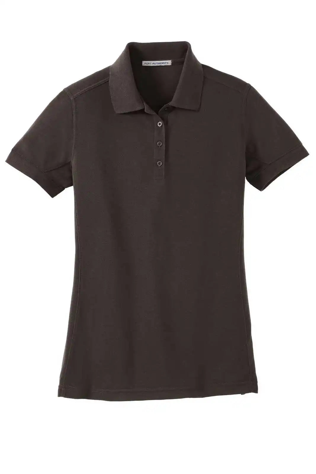 Port Authority L567 Ladies 5-in-1 Performance Pique Polo - Chocolate Brown