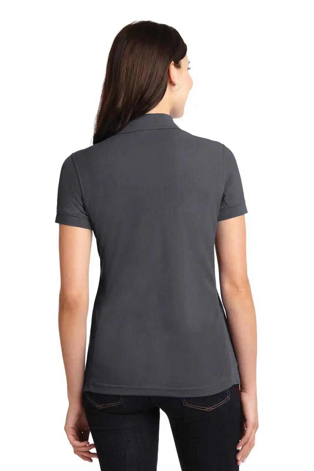 Port Authority L567 Ladies 5-in-1 Performance Pique Polo - Slate Gray