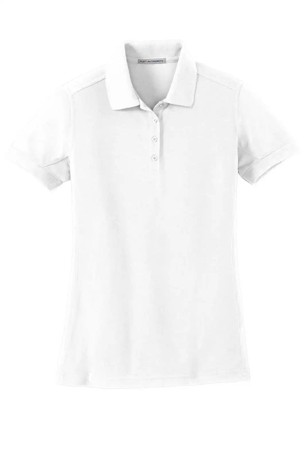 Port Authority L567 Ladies 5-in-1 Performance Pique Polo - White