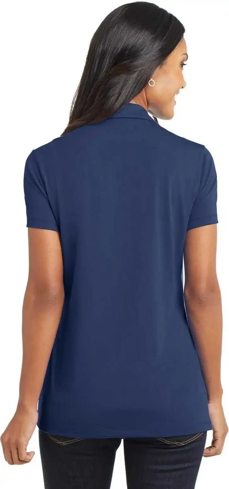 Port Authority L568 Ladies Cotton Touch Performance Polo Estate Blue