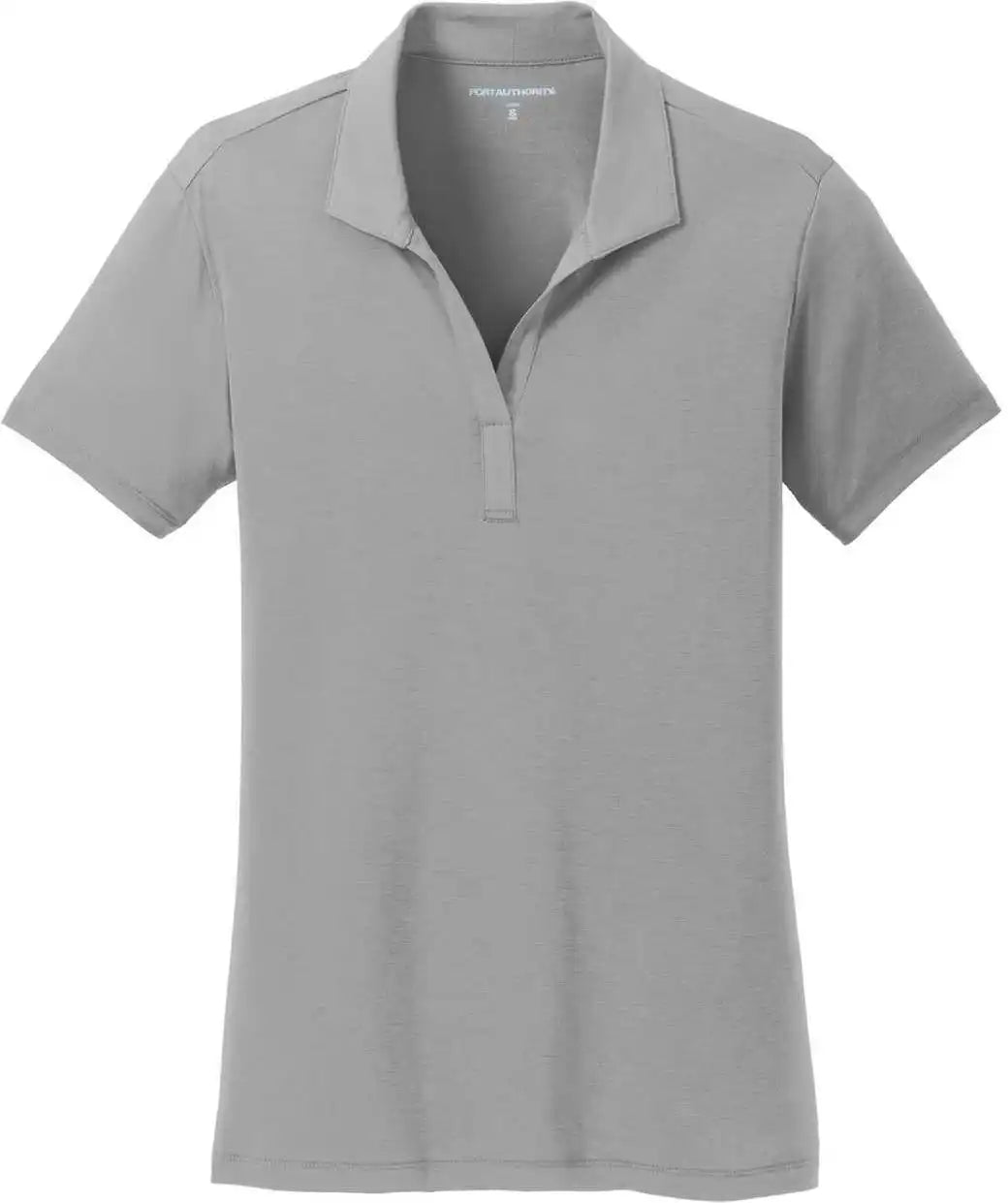 Port Authority L568 Ladies Cotton Touch Performance Polo Frost Gray