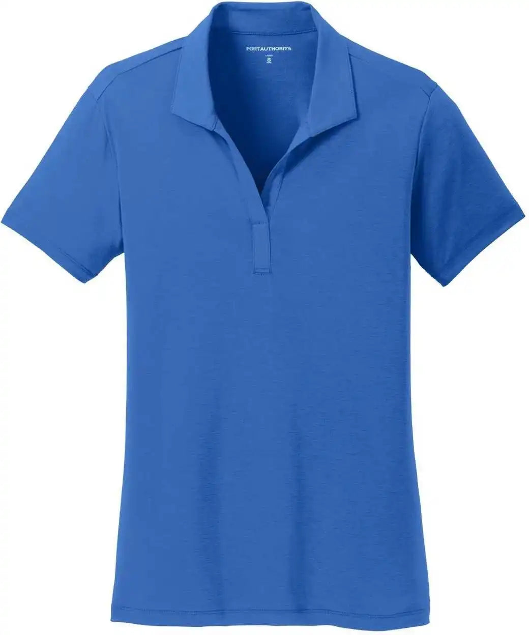 Port Authority L568 Ladies Cotton Touch Performance Polo Strong Blue