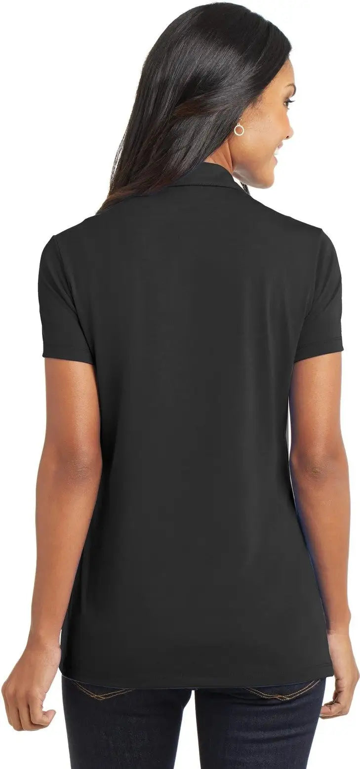 Port Authority L568 Women’s Cotton Touch Performance Polo - Black