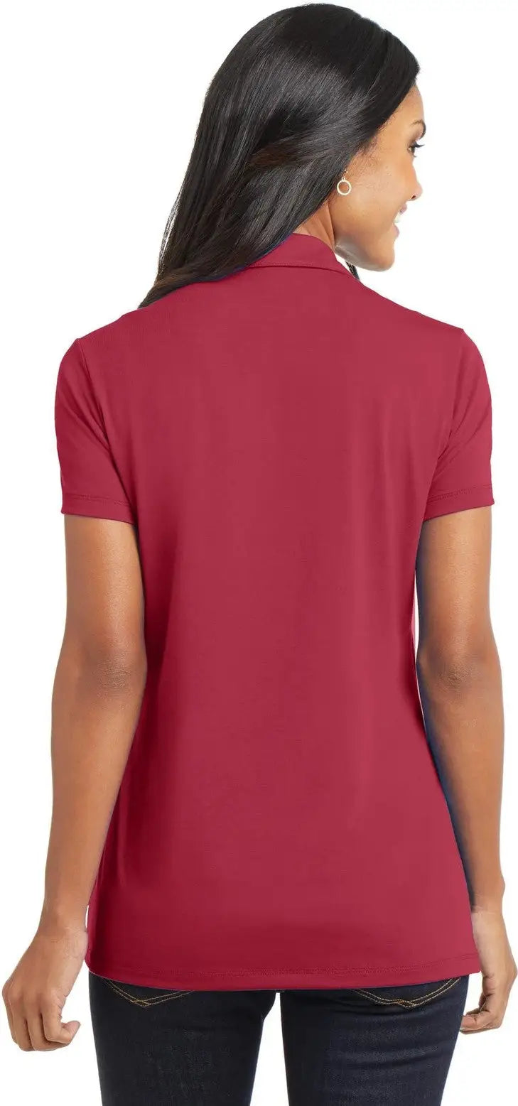 Port Authority L568 Women’s Cotton Touch Performance Polo - Chili Red
