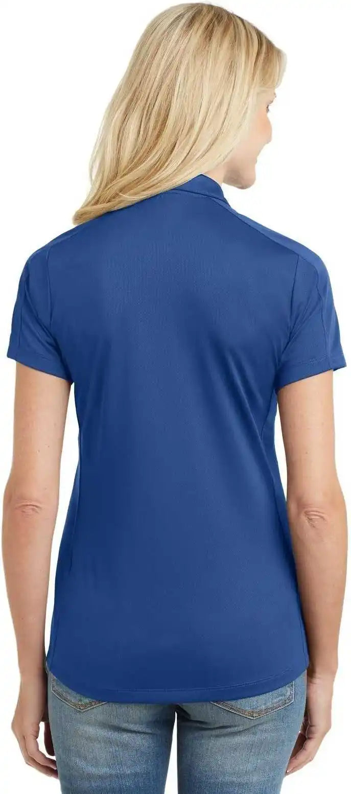 Port Authority L569 Ladies Diamond Jacquard Polo True Blue