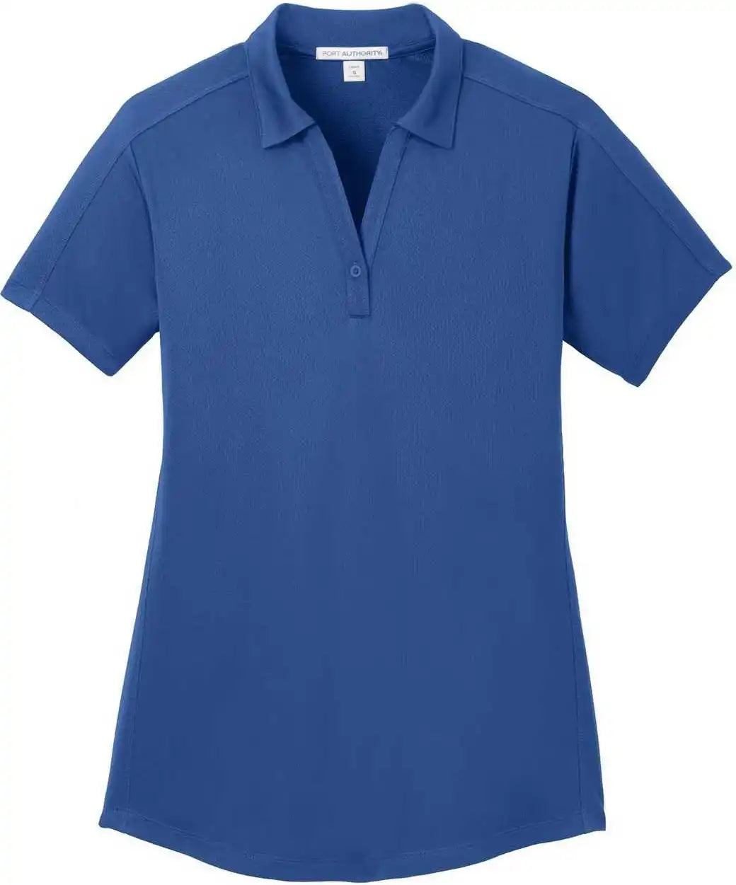 Port Authority L569 Ladies Diamond Jacquard Polo True Blue