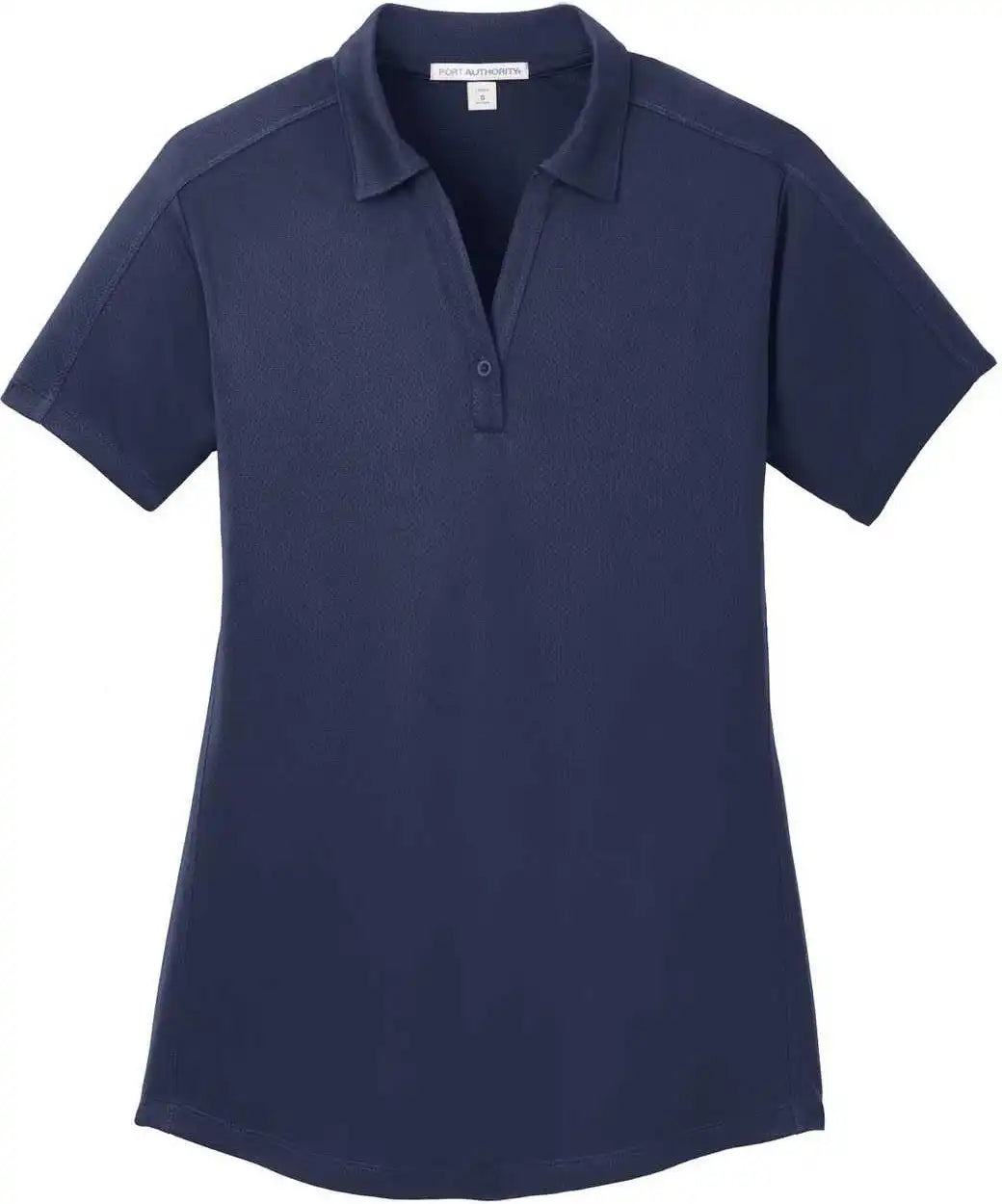 Port Authority L569 Ladies Diamond Jacquard Polo True Navy