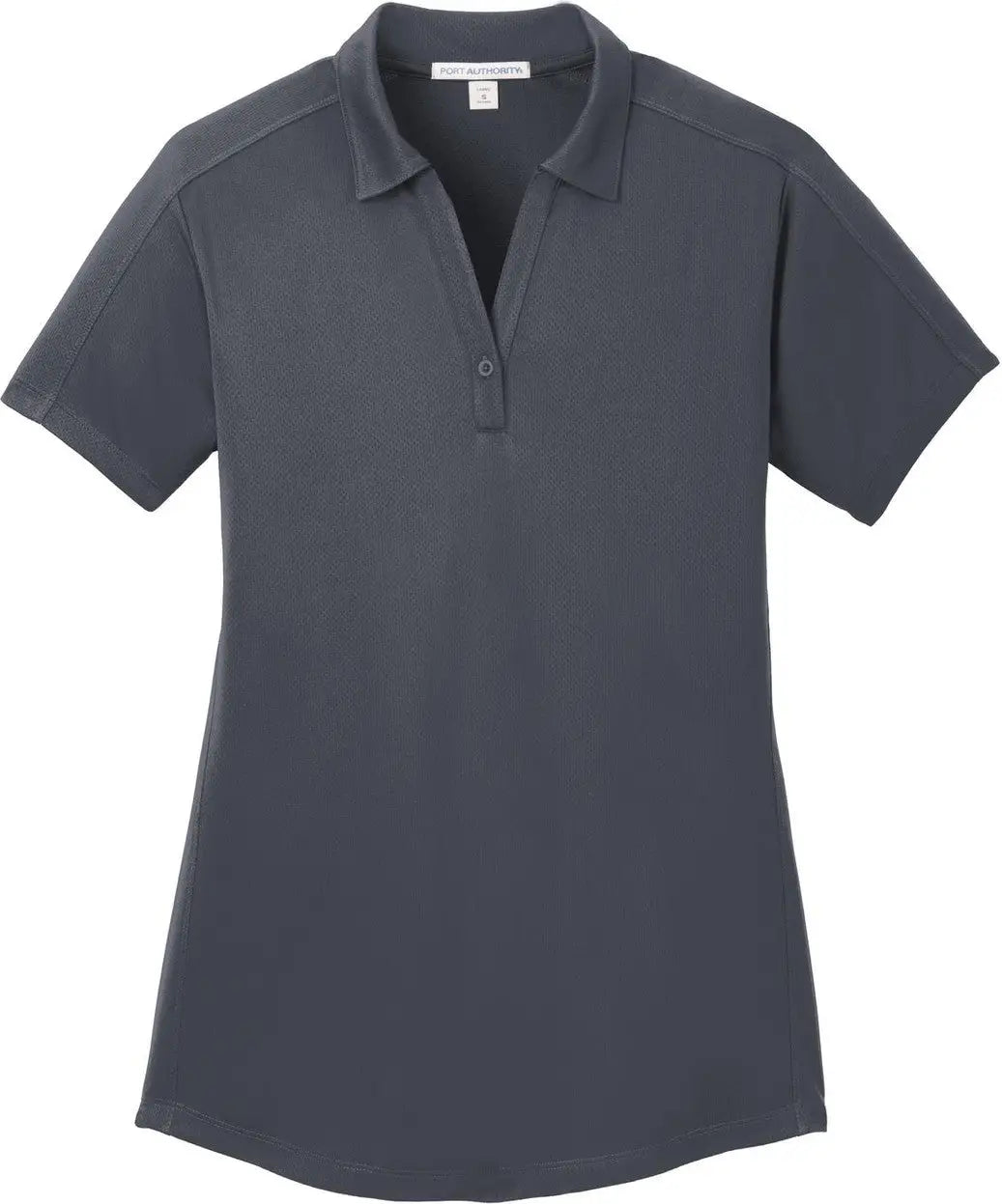 Port Authority L569 Women’s Diamond Jacquard Polo - Graphite