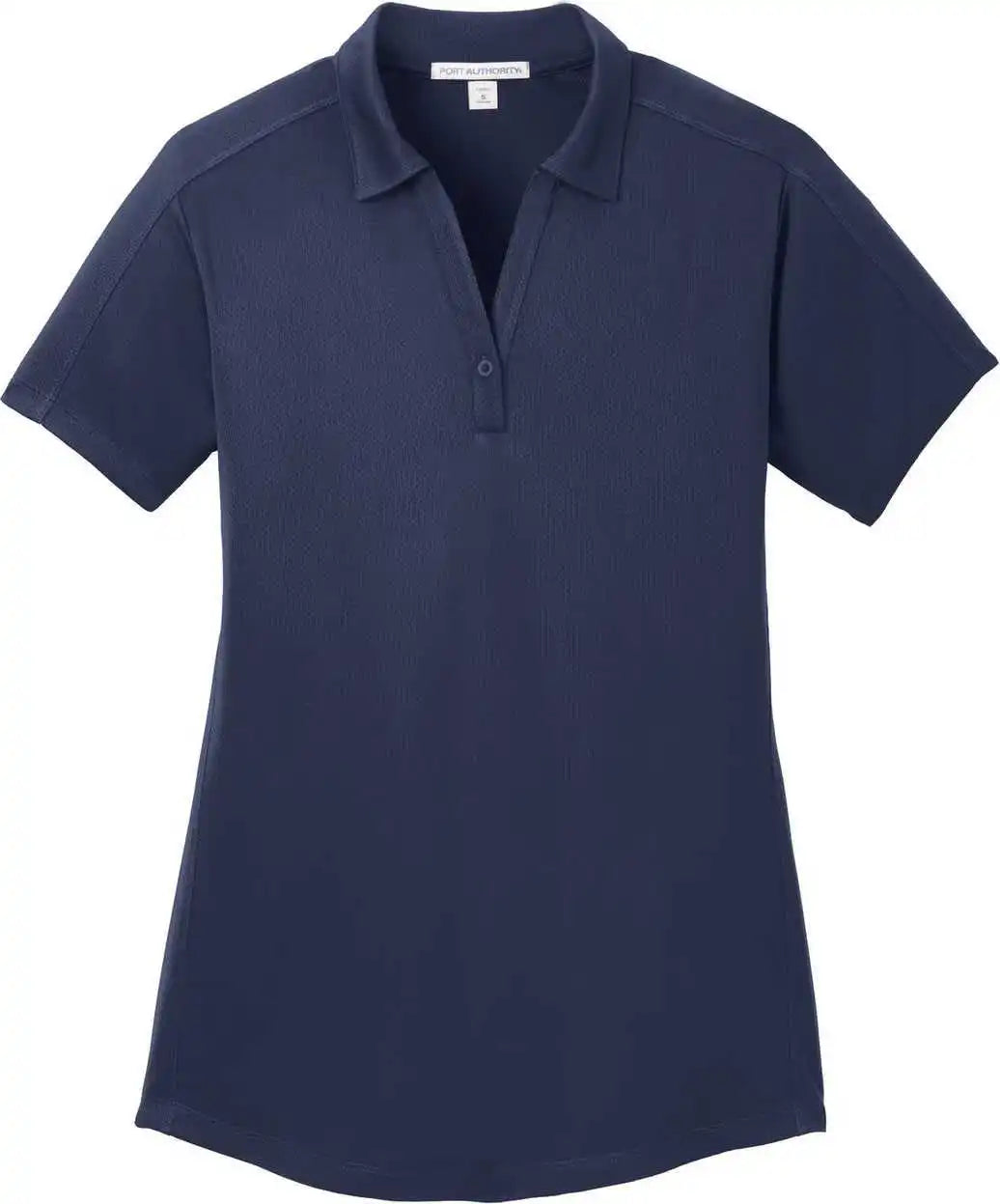 Port Authority L569 Women’s Diamond Jacquard Polo - True Navy