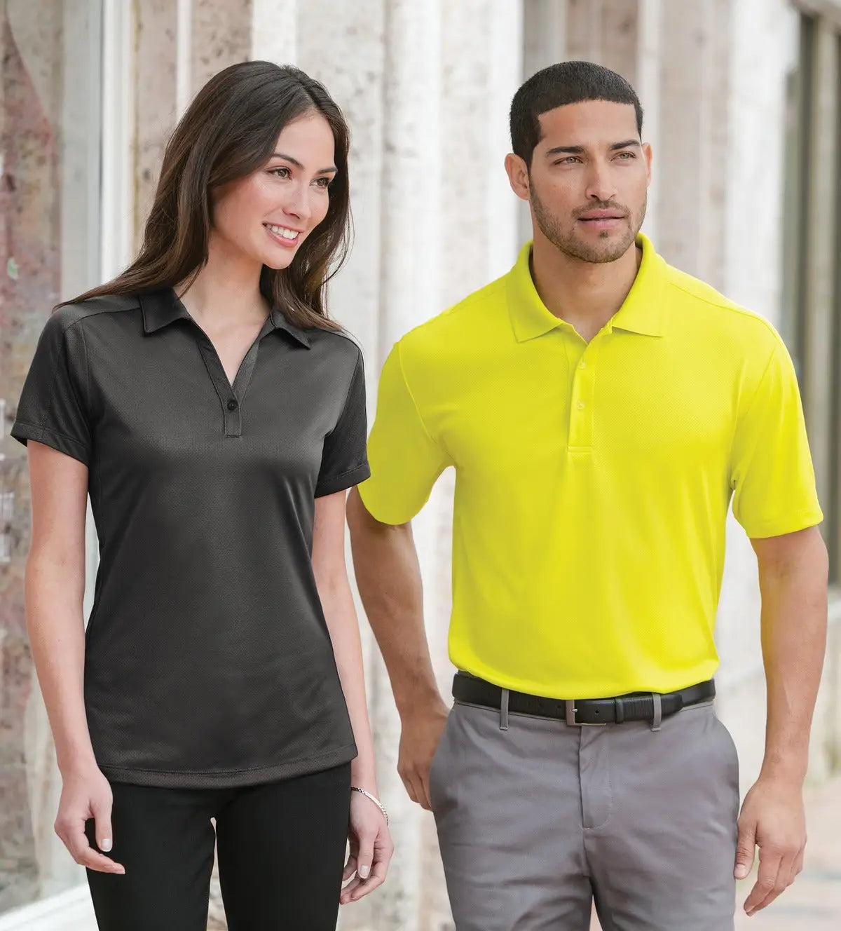 Port Authority L569 Women’s Diamond Jacquard Polo - Vine Green