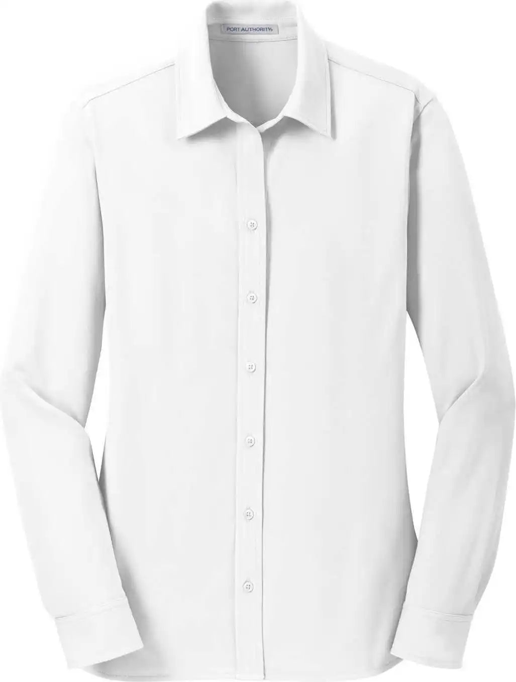 Port Authority L570 Ladies Dimension Knit Dress Shirt White