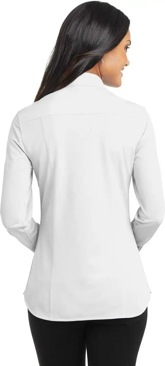 Port Authority L570 Ladies Dimension Knit Dress Shirt White