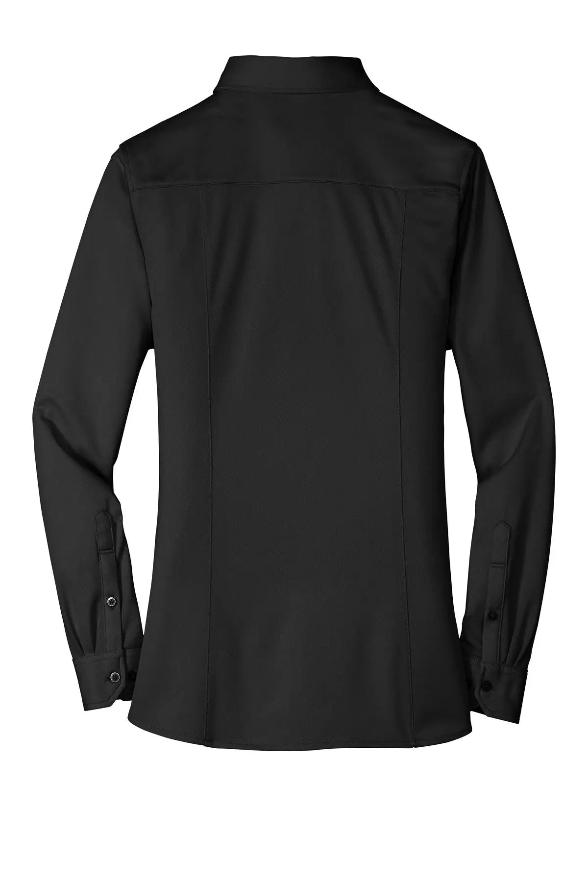 Port Authority L570 Women’s Dimension Knit Dress Shirt - Black