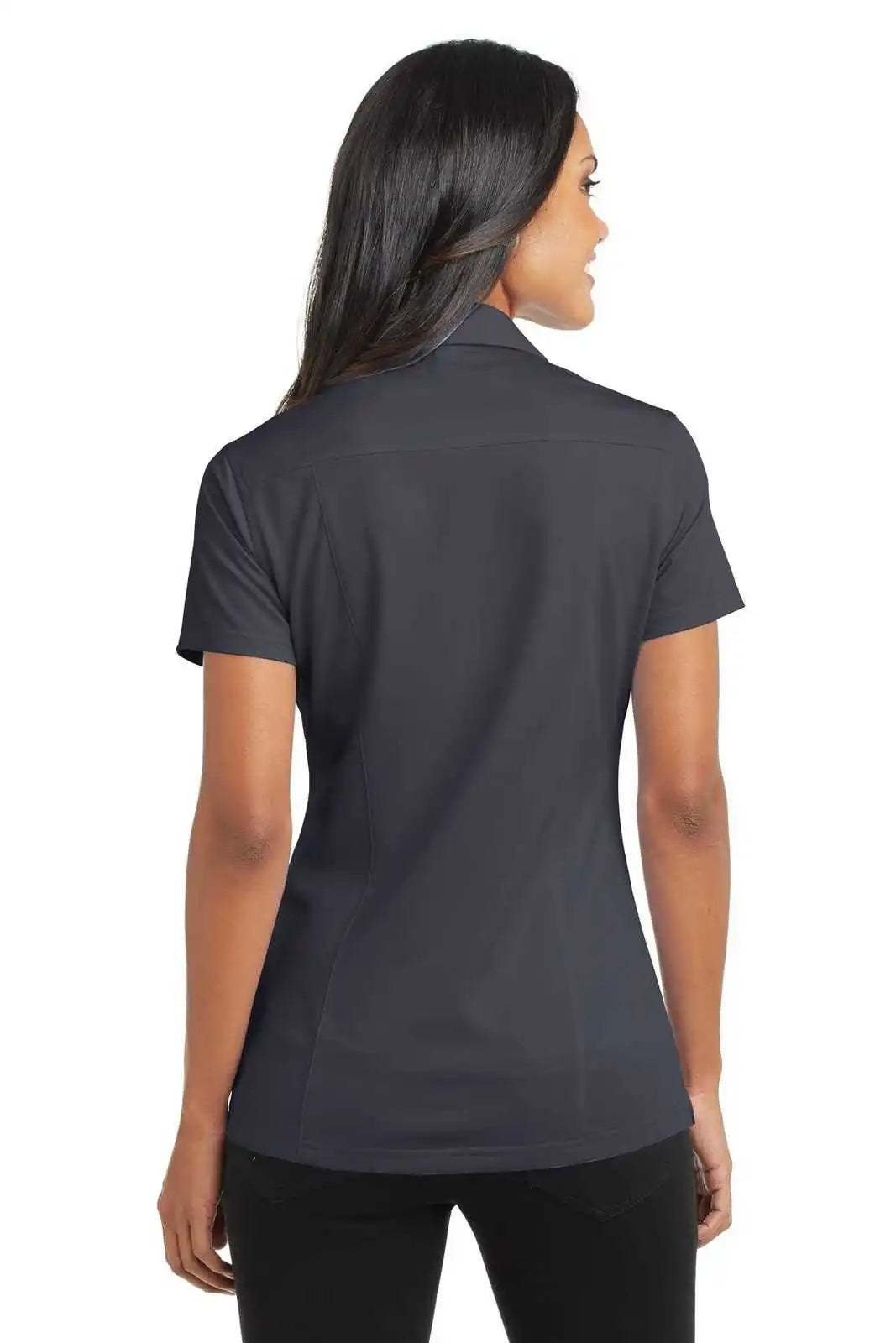 Port Authority L571 Ladies Dimension Polo - Battleship Gray