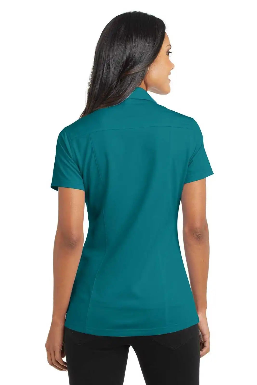 Port Authority L571 Ladies Dimension Polo - Dark Teal