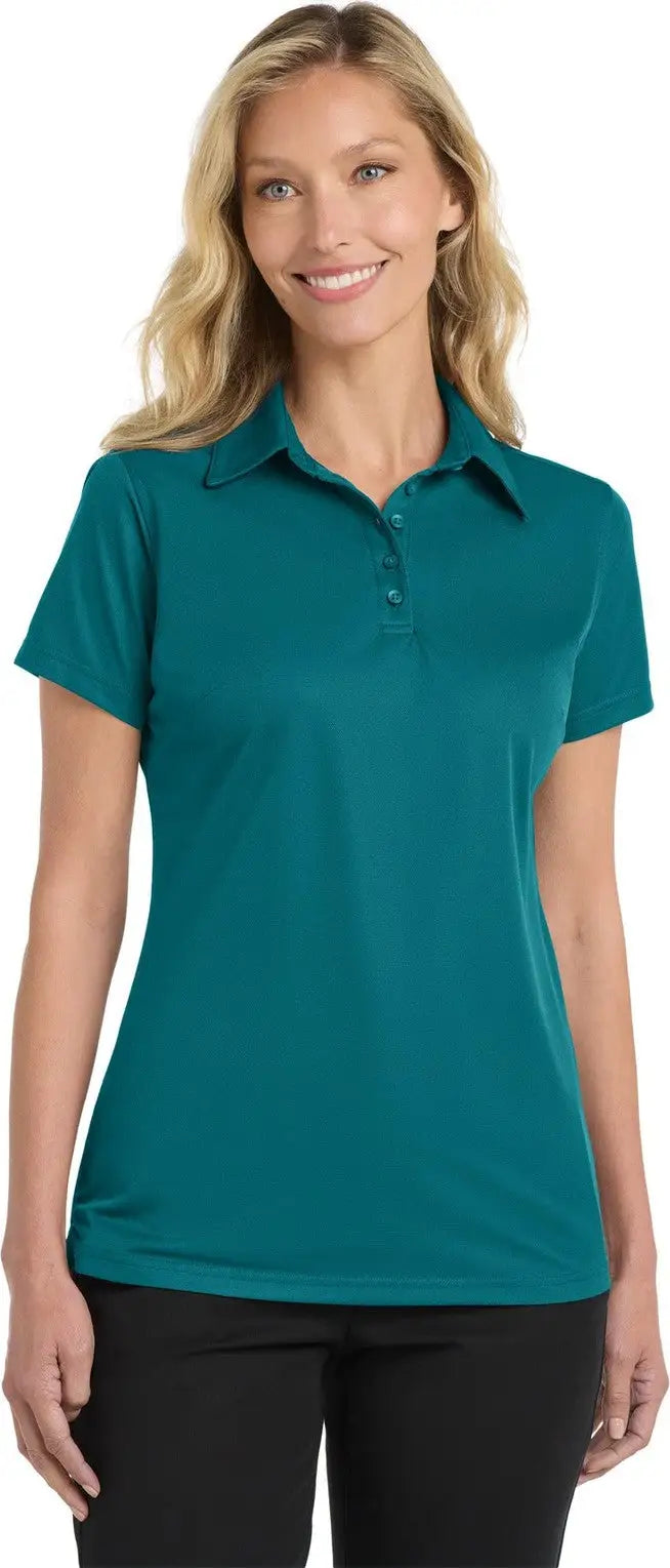 Port Authority L571 Women’s Dimension Polo - Dark Teal