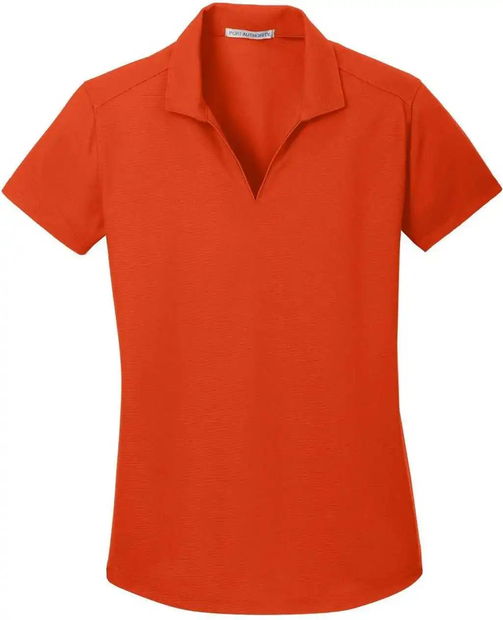 Port Authority L572 Ladies Dry Zone Grid Polo - Autumn Orange