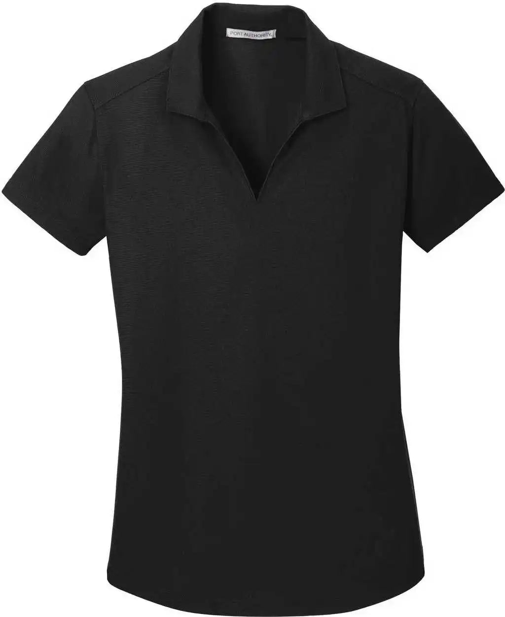 Port Authority L572 Ladies Dry Zone Grid Polo Black
