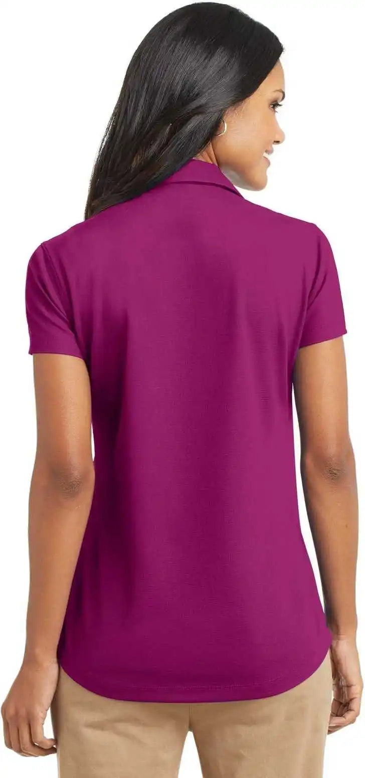 Port Authority L572 Ladies Dry Zone Grid Polo - Magenta