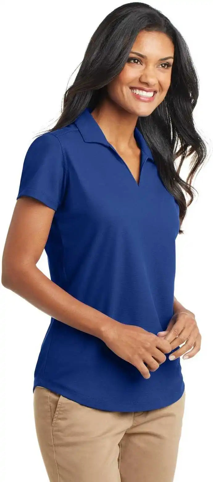 Port Authority L572 Ladies Dry Zone Grid Polo - True Royal