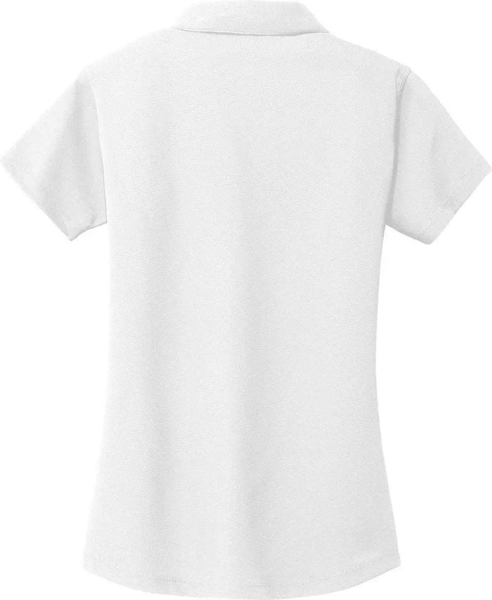 Port Authority L572 Women’s Dry Zone Grid Polo - White - Ladies Xs
