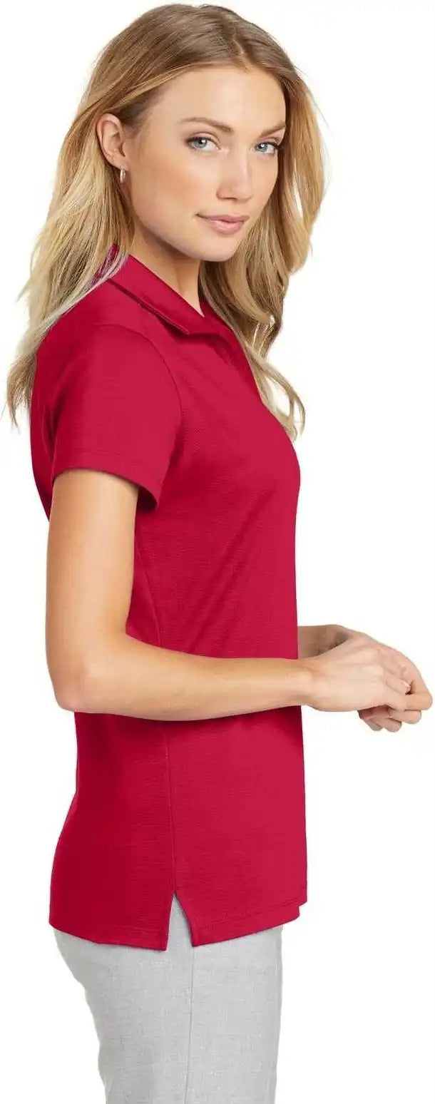 Port Authority L573 Ladies Rapid Dry Mesh Polo - Engine Red