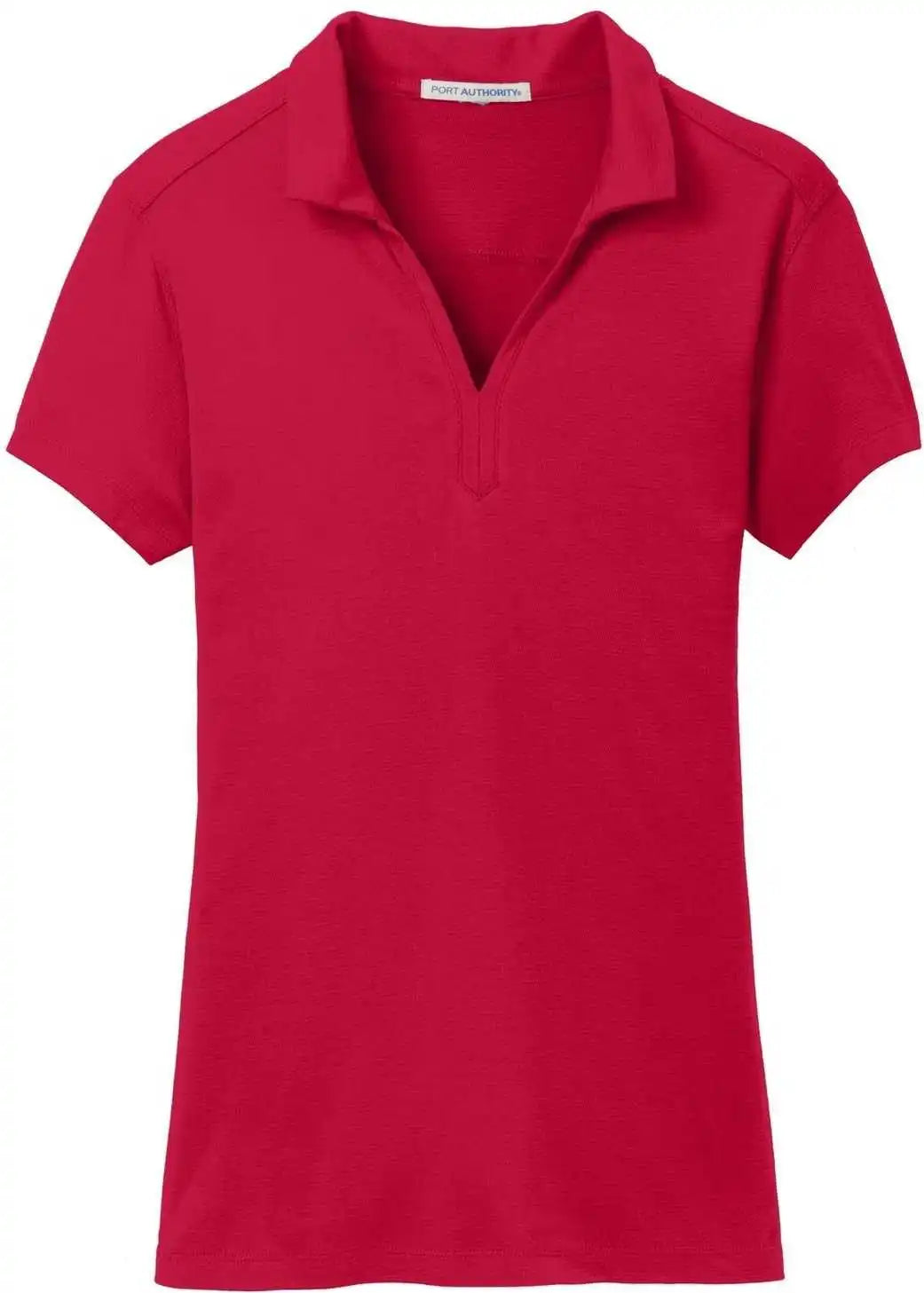 Port Authority L573 Ladies Rapid Dry Mesh Polo - Engine Red