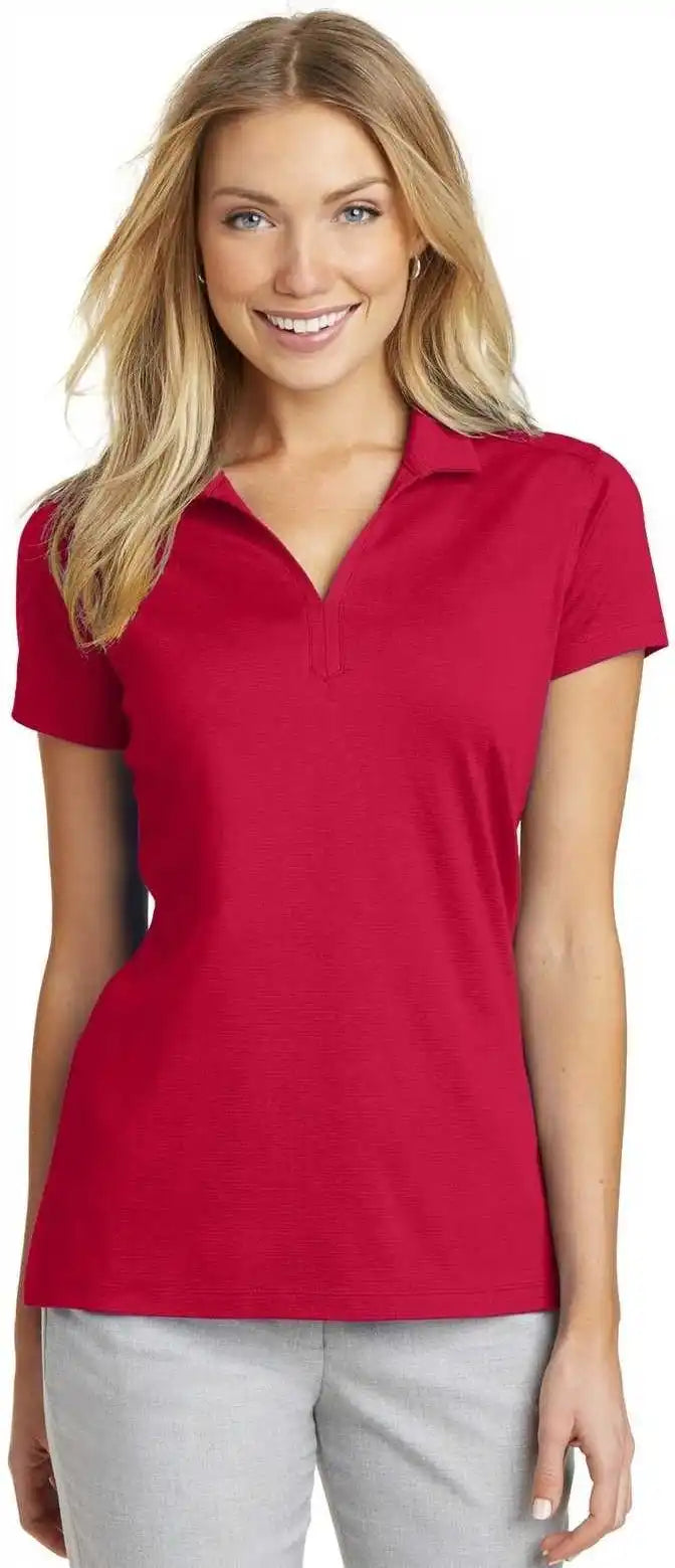 Port Authority L573 Ladies Rapid Dry Mesh Polo - Engine Red