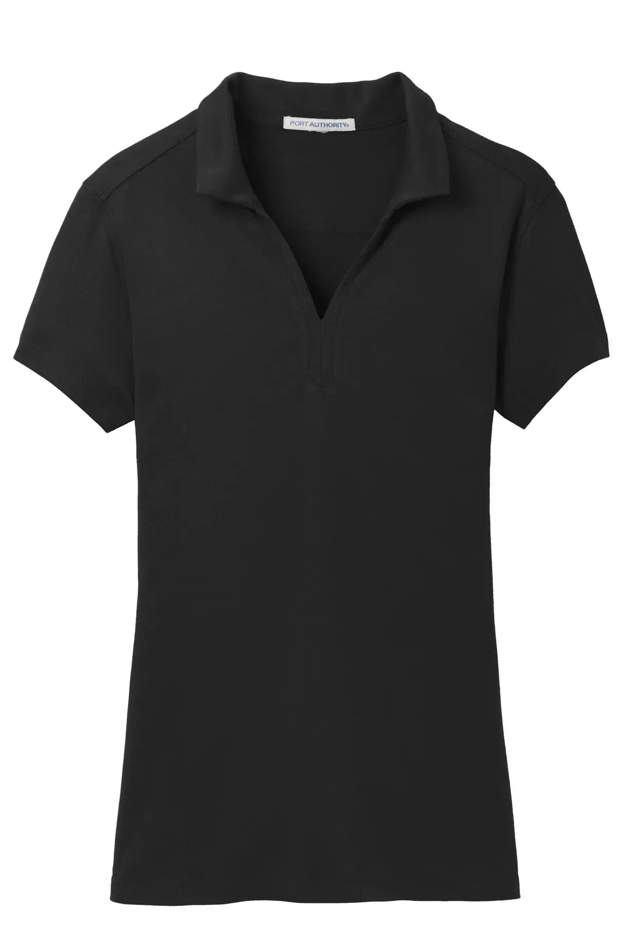 Port Authority L573 Women’s Rapid Dry Mesh Polo - Black