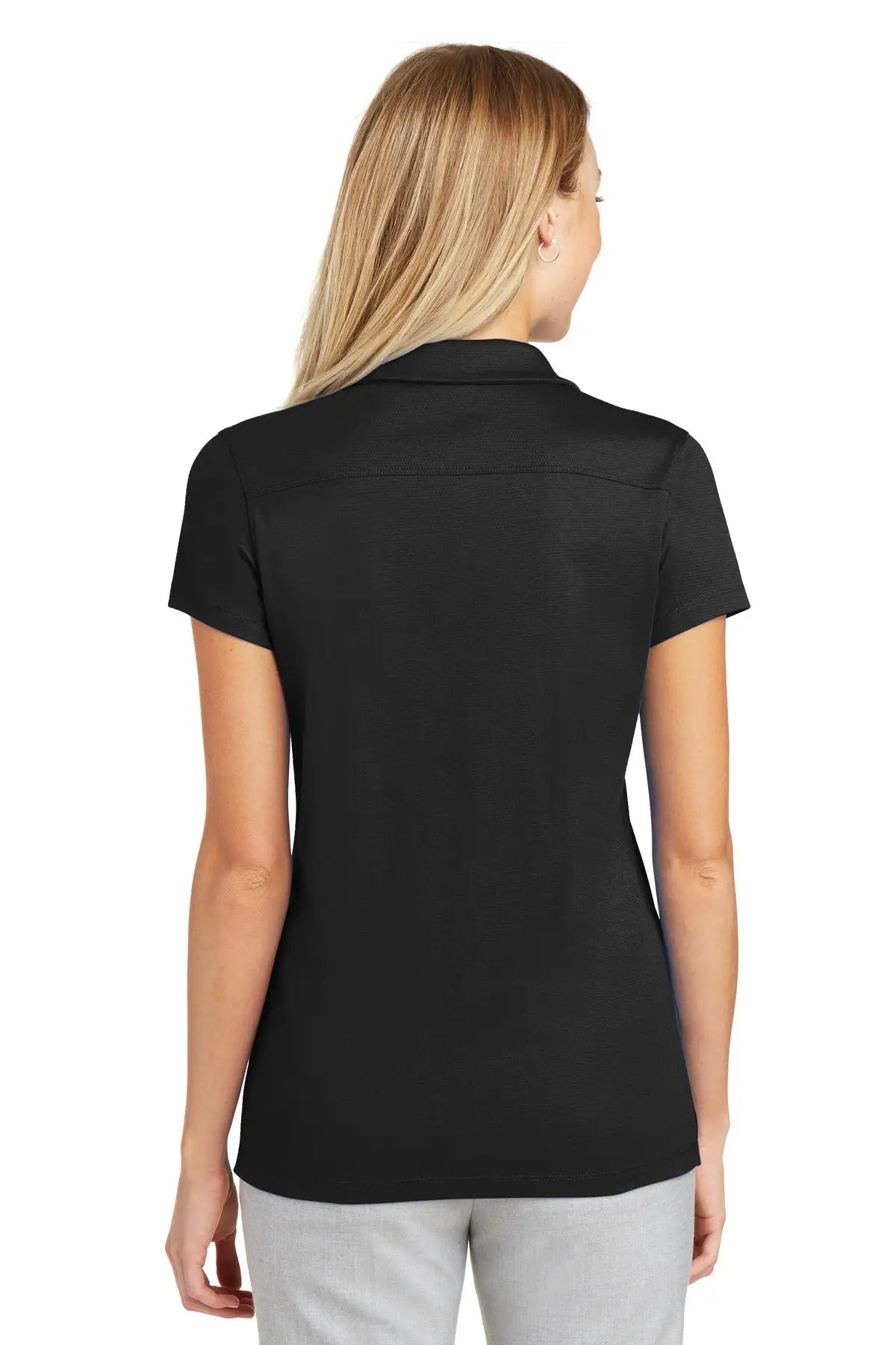 Port Authority L573 Women’s Rapid Dry Mesh Polo - Black