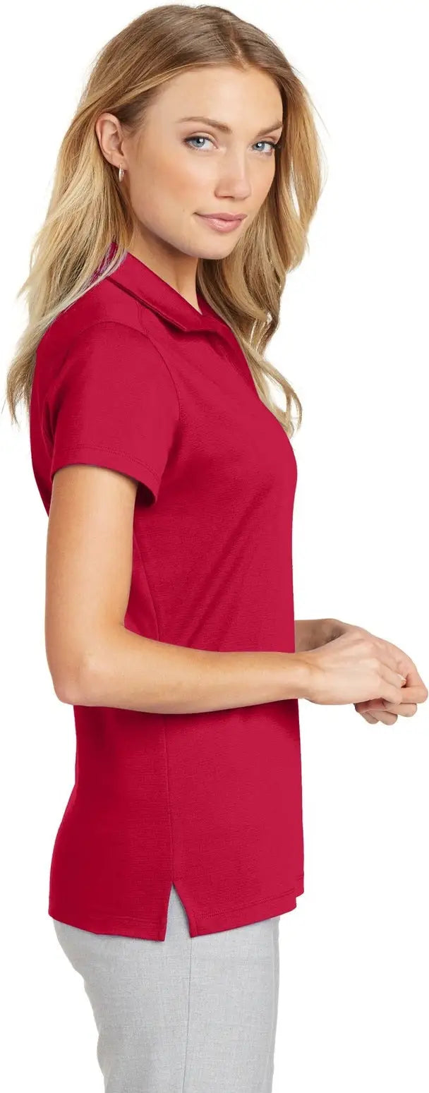 Port Authority L573 Women’s Rapid Dry Mesh Polo - Engine Red