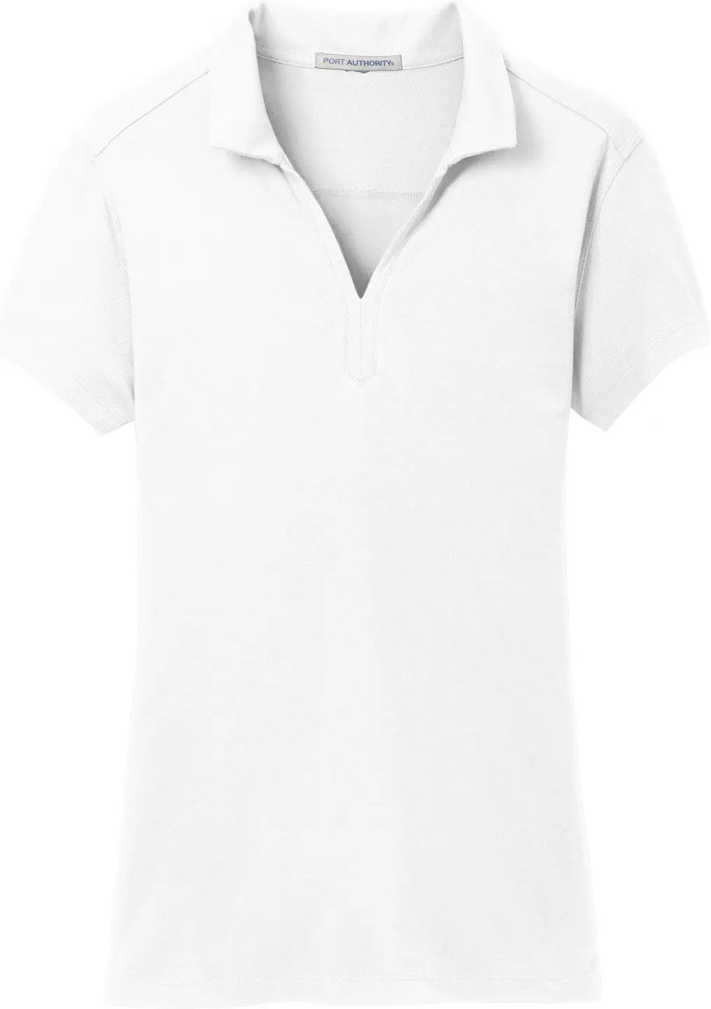 Port Authority L573 Women’s Rapid Dry Mesh Polo - White