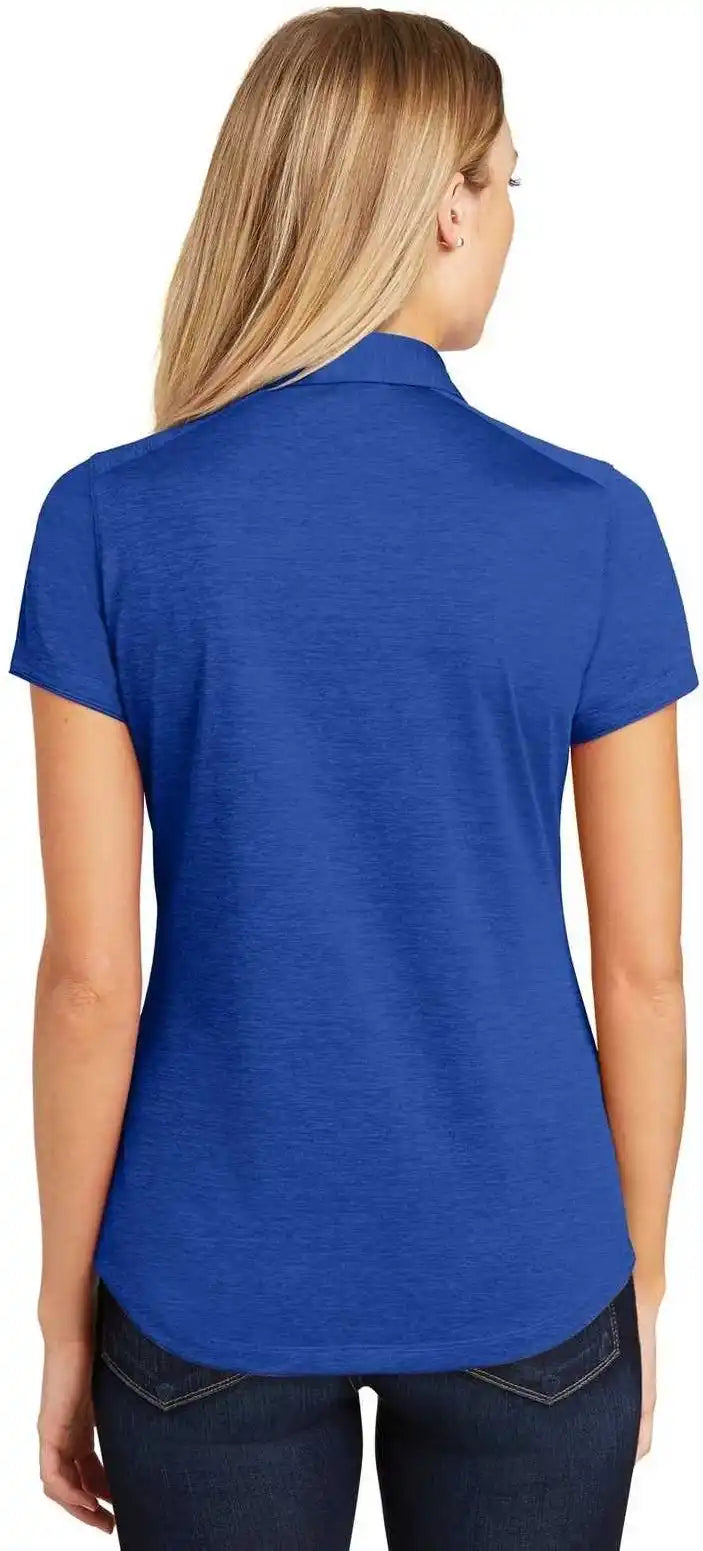 Port Authority L574 Ladies Digi Heather Performance Polo - True Royal