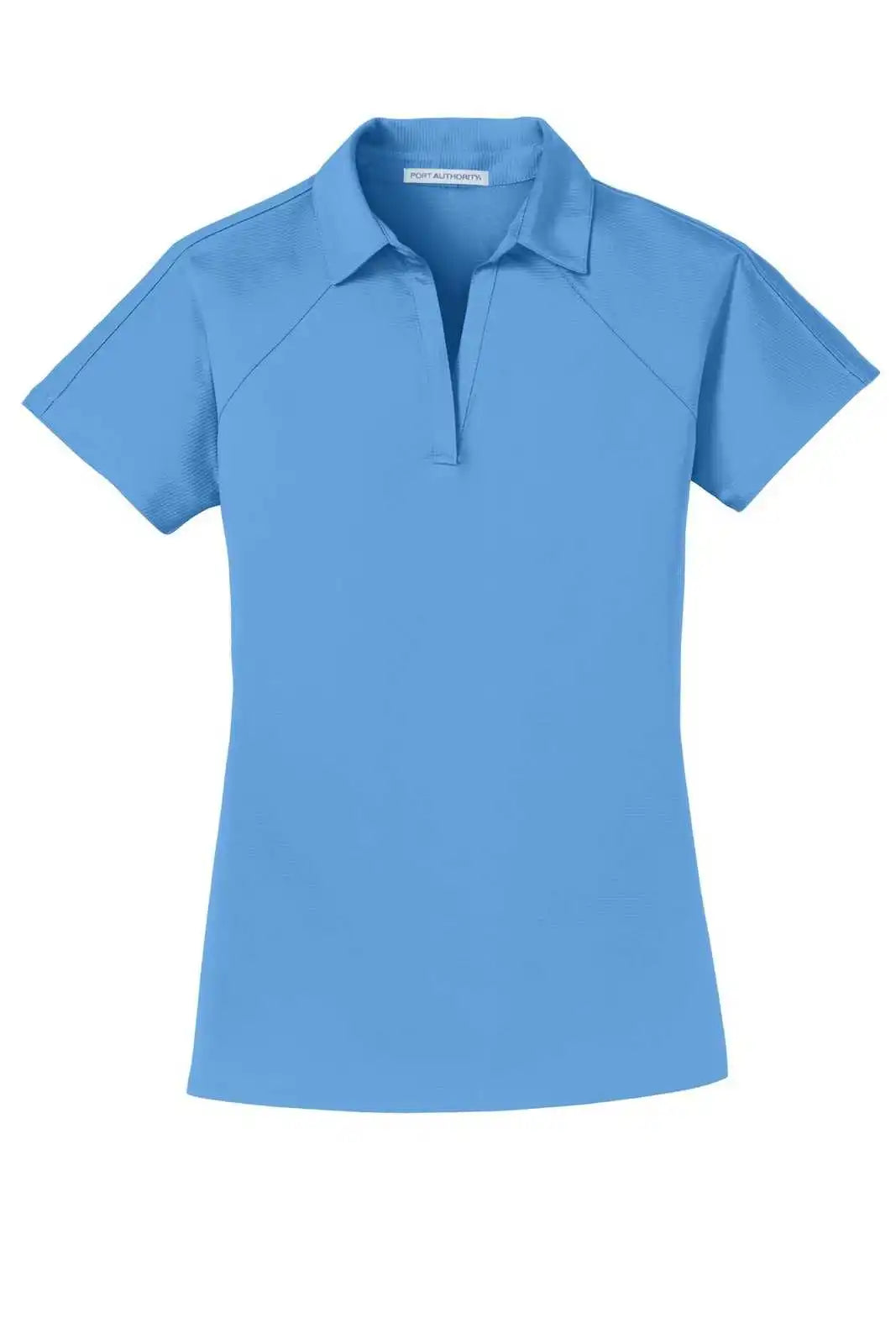 Port Authority L575 Ladies Crossover Raglan Polo - Azure Blue