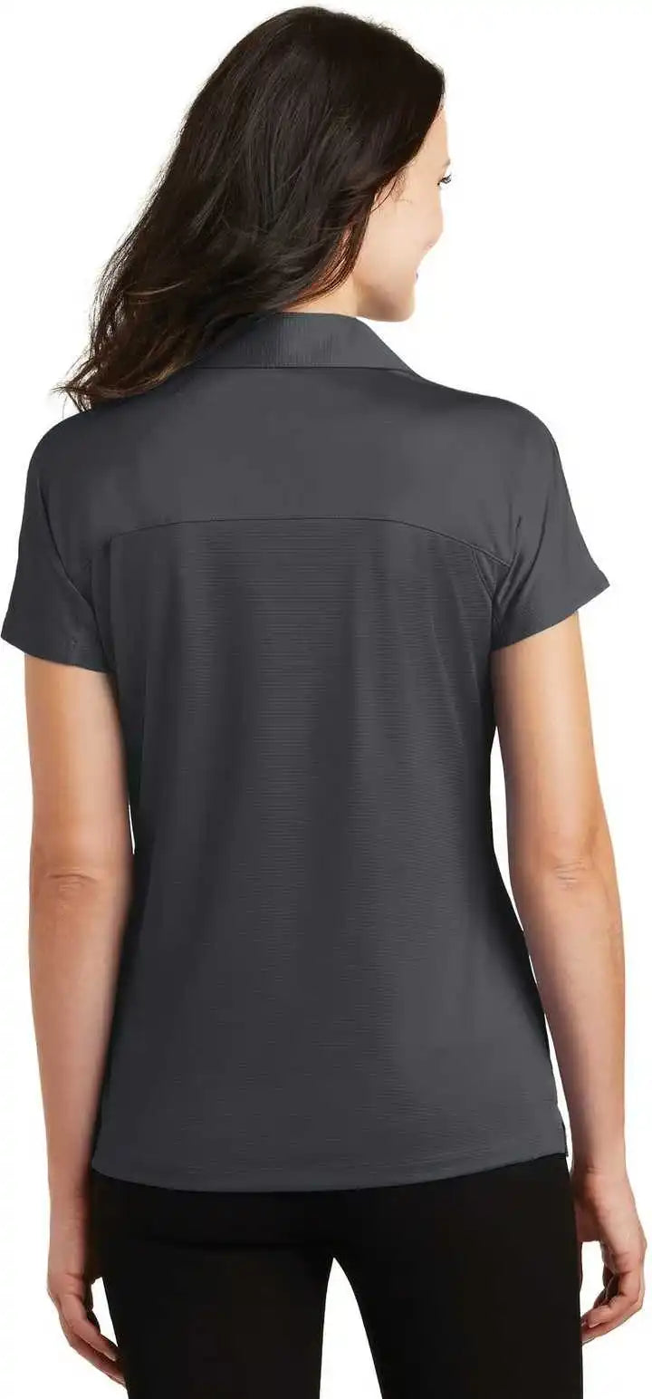 Port Authority L575 Ladies Crossover Raglan Polo - Battleship Gray