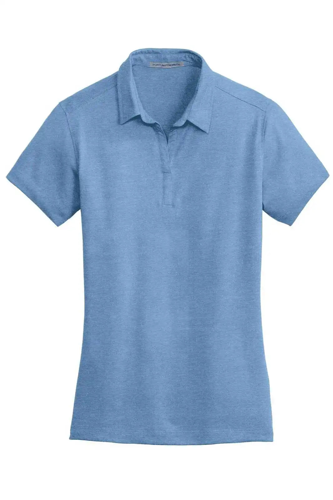 Port Authority L577 Ladies Meridian Cotton Blend Polo - Blue Skies