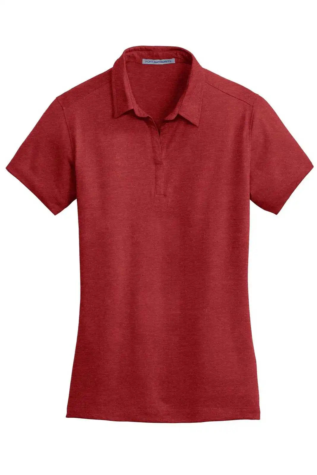 Port Authority L577 Ladies Meridian Cotton Blend Polo - Flame Red